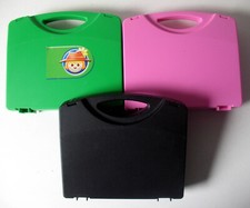 Playmobil - Lot de 3 Boites Malettes Valisettes de Rangement VIDES - 25 x 20 cm