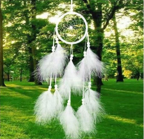 Attrape rêve plumes - attrape,
