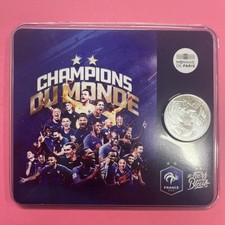 Coffret BU 10 Euros 2016 Champion Du Monde France, FFF