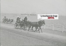 Yokohama, Japon, photo ancienne plaque verre, noir & blanc, positif 8,5x10 cm