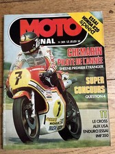MOTO JOURNAL  301 HONDA CB 750 F1 kitée 820 SPEED Alain PRIEUR Barry SHEENE 1977