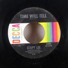 Leapy Lee Time Will Tell / Little Arrows 7" 45 Decca VG+