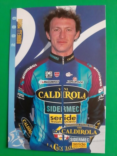 Cyclisme carte cycliste mauro - carte,