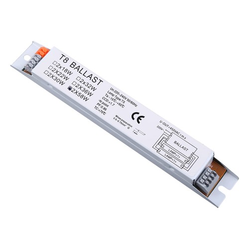 220240v 2x58w ballasts - ac,