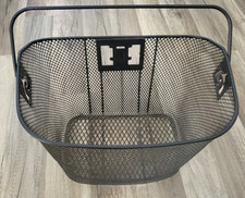 Panier avant noir 20 litres pour le vélo