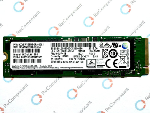 Ssd samsung pm961 128go 2 - samsung,