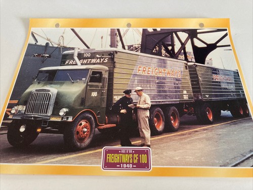 Freightways cf100 1940 - freightways, age