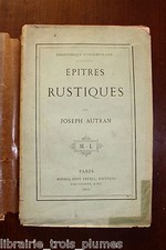 ✒ Joseph AUTRAN épitres