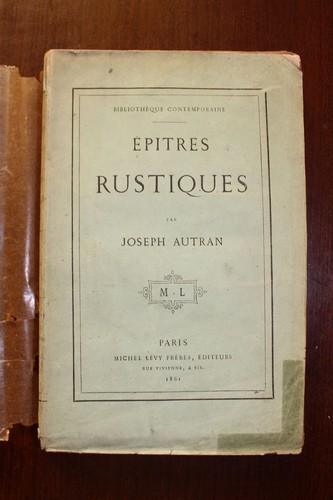 Joseph autran épitres - ✒,
