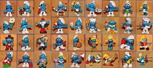 Schtroumpf figurines - :,