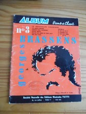 PARTITION ALBUM BRASSENS DIX