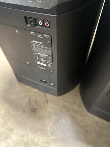 Bose compact speakers - bose,