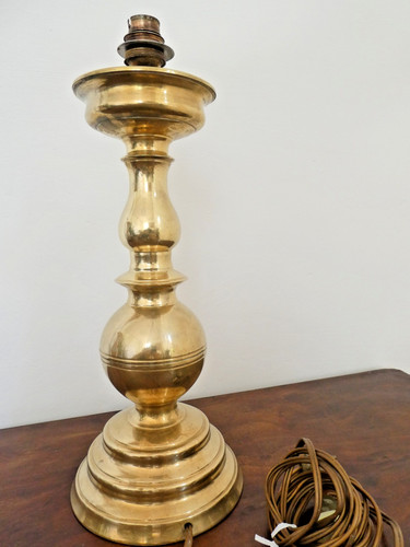 Pied lampe balustre en - lampe,
