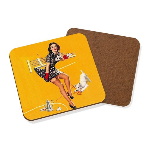 Sous verre pin girl - pin, up