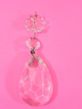 Pampilles 11cm cristal taillé