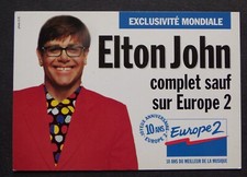TH823B) carte publicité ELTON