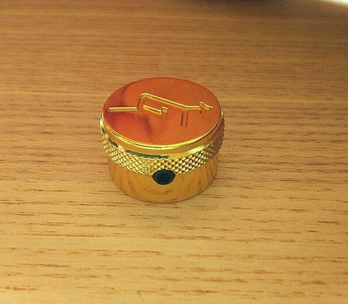 Bouton knob style gretsch - knob, dore
