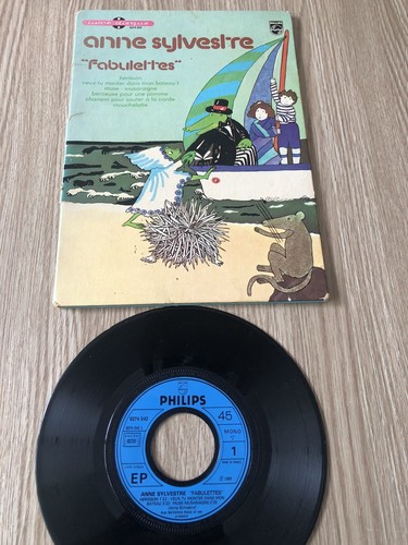 Livre disque fabulettes anne - livre,