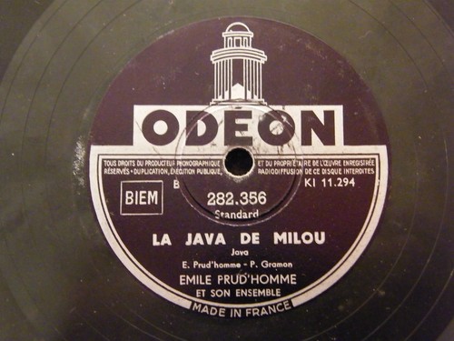 Emile prud homme - prud'homme, disque