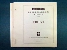 Collection Trieste A, de 1947 à 1954, avec timbres neufs ** sur pages d'album