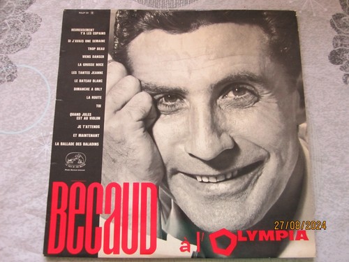 Gilbert becaud tours 30 - becaud,