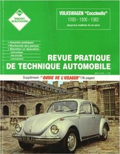 rta revue technique manuel atelier réparation etude volkswagen coccinelle