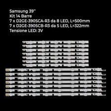 KIT 14 BARRES DE BANDE LED