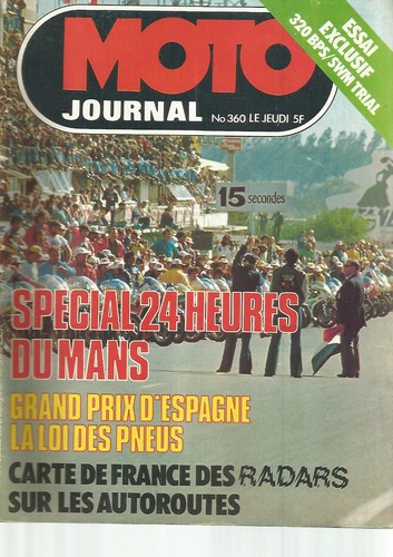 Moto journal 360 - spec., 24h