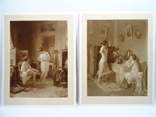 2 ANCIENNES PHOTOGRAPHIES 1914 1919 BRAUN & CIE TABLEAU VICTOR MARAIS MILTON