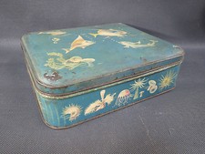 Ancienne boite en fer blanc