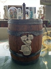 Publicitaire Bistrot Ancien Pompe À Bière Fisher Tireuse Fut Bar Plaque Émaillée