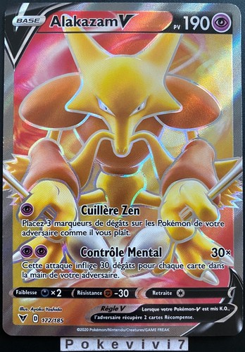 Carte pokemon alakazam 172 - pokemon, 172/185