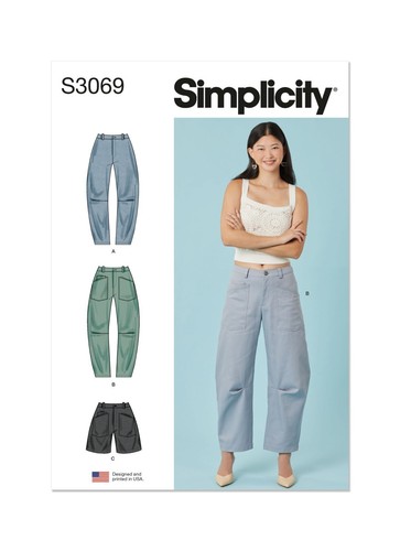Simplicity 3069 patron - patron, de