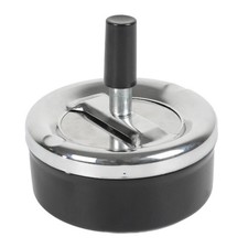 Cendrier Poussoir en Métal