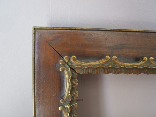Cadre ancien bois - bois,