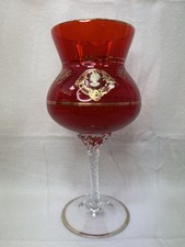 Grand Verre Ancien Rouge