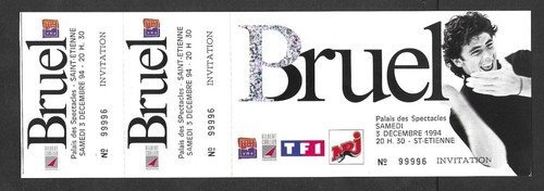 Rare ticket billet concert - /,