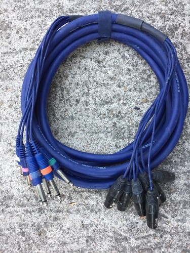 Multipaires xlr jack snake - xlr,