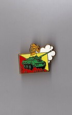 Pin's police / GBGM Gendarmerie Mobile - VBC 90 rouge jaune (1GBGM)