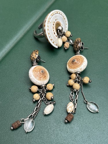 Vintage three piece pendant - three-piece,