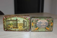 RARE ANCIENNES BOITES PUB TOLE LITHO BERGAMOTES DE NANCY