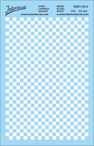 Damier 5 mm - damier, 1/43