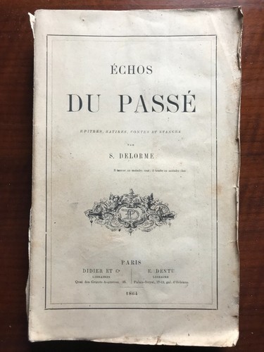 Echos passé séraphin - echos,