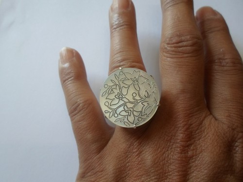 Bague argent massif cercle - argent, massif,