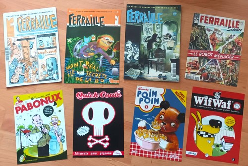 Revue ferraille requins - revue, bd