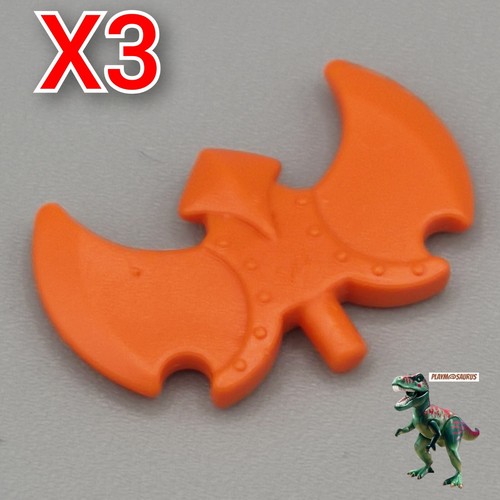 Playmobil panache orange - x3,