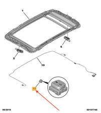 Interrupteur de toit ouvrant