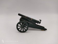 Canon miniature plomb peint