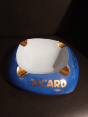 Cendrier ricard anisette bleu - ricard,