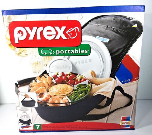 Nos pyrex potables piece set - pyrex,